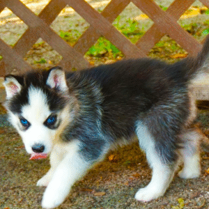 Dude - Siberian Husky puppy